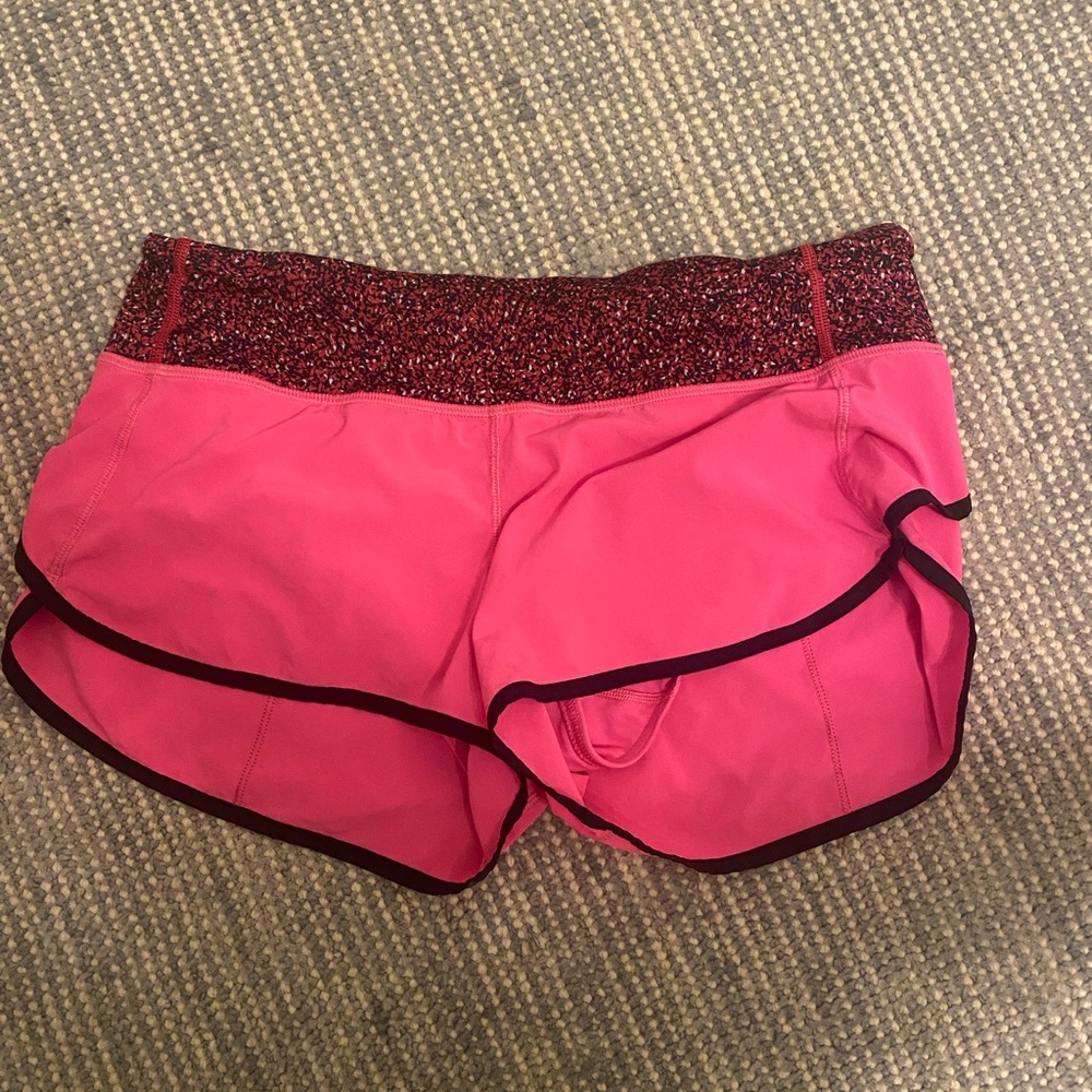 PINK SPEED UP SHORTS